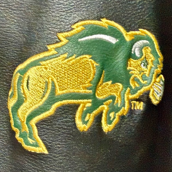 🪩Pro Edge VINTAGE NDSU Bison Varsity Jacket - Picture 5 of 11
